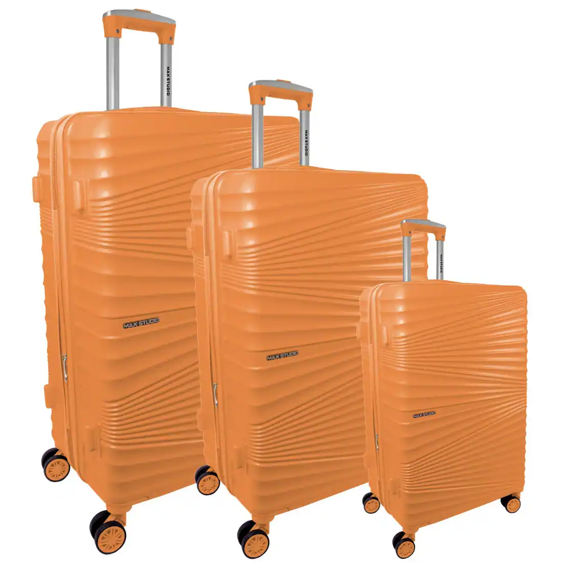Max Studio luggage collection styled for travel